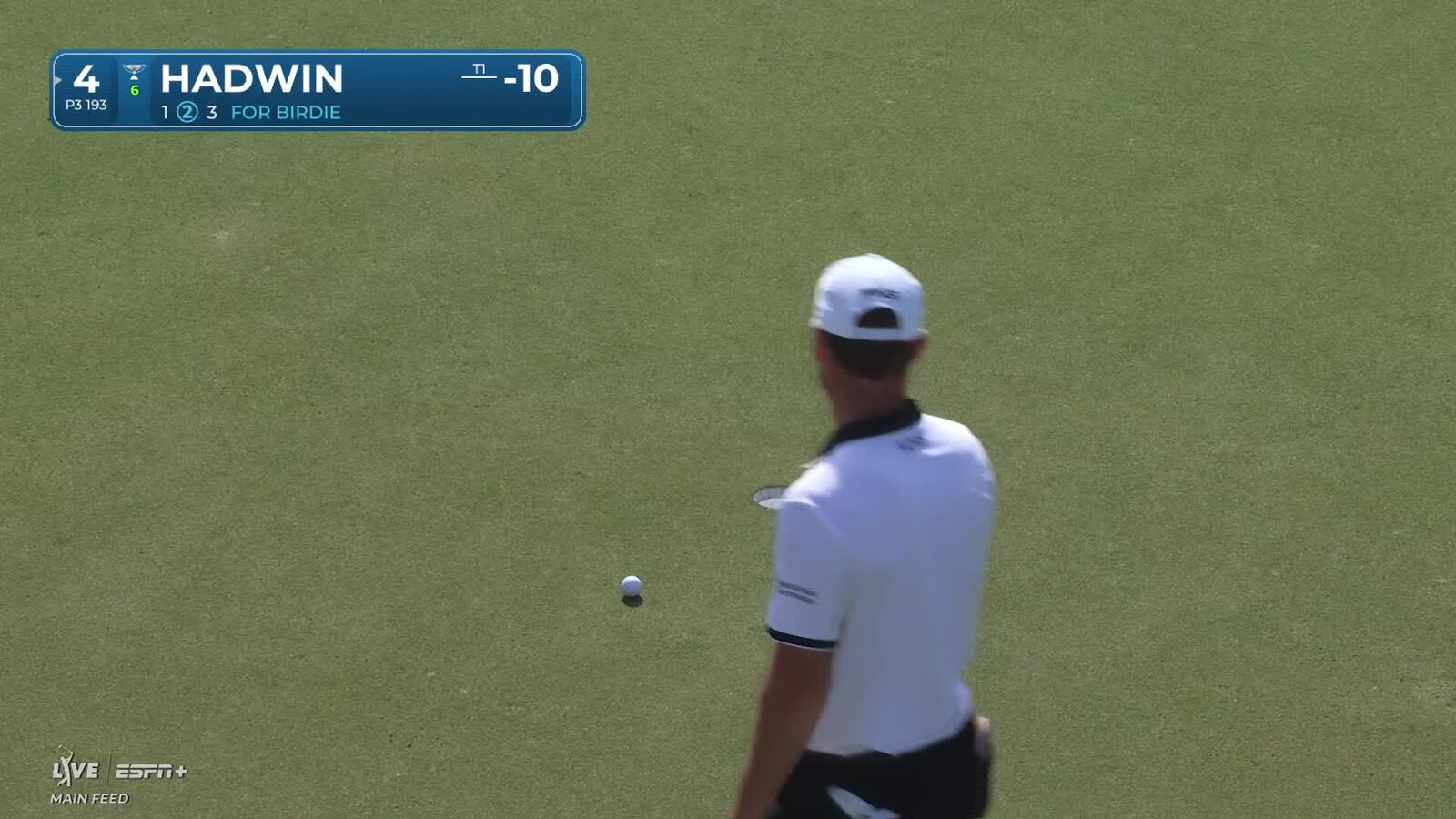 Adam Hadwin | Round 2 | 3rd hole | Shot 2 | 2025 WM Phoenix Open