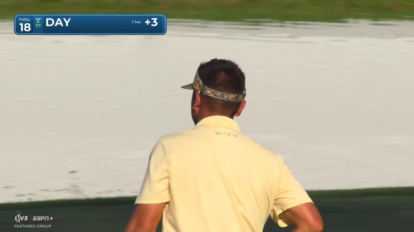 Jason Day | Round 1 | 18th hole | Shot 4 | 2025 John Deere