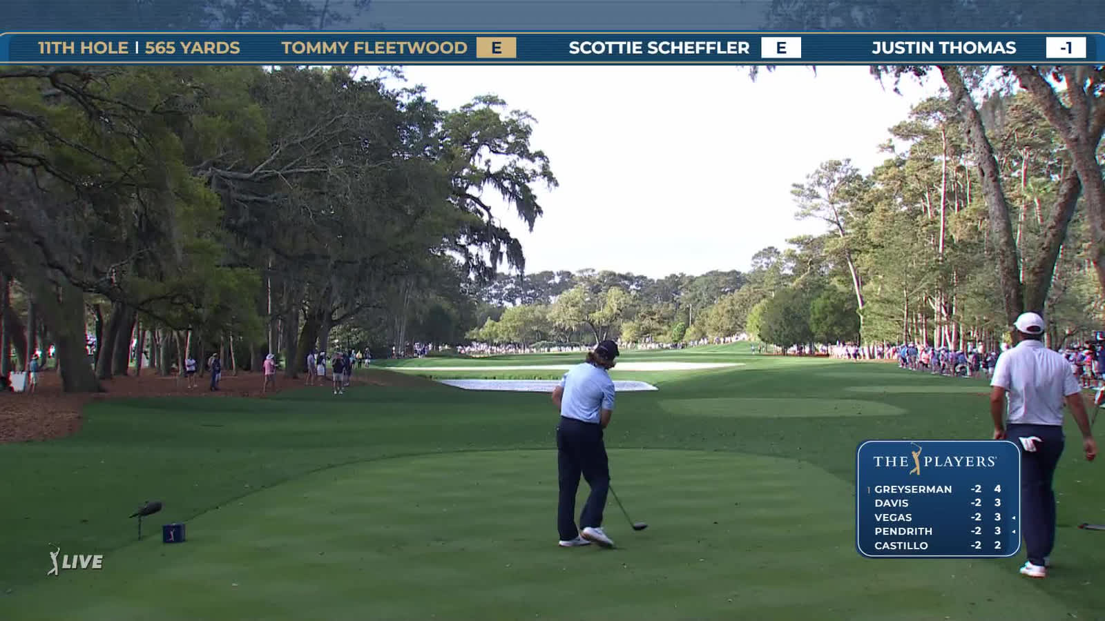 Tommy Fleetwood | Round 1 | 11th hole | Shot 1 | 2026 THE PLAYERS