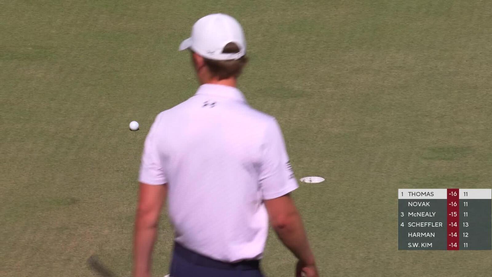 Justin Thomas | Round 4 | 12th hole | Shot 3 | 2025 RBC Heritage