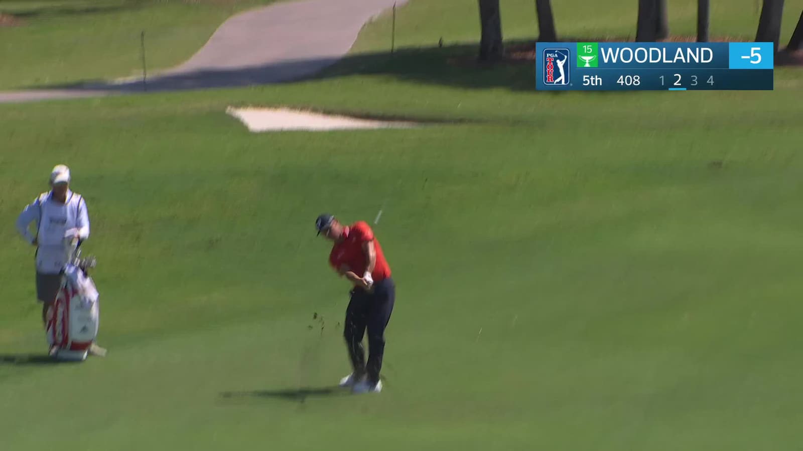 Gary Woodland | Round 2 | 5th hole | Shot 2 | 2026 Cadillac