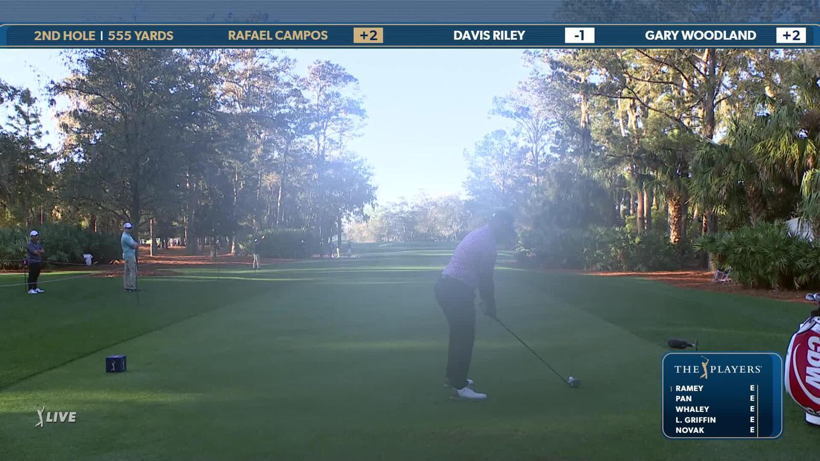 Rafael Campos | Round 1 | 2nd hole | Shot 1 | 2025 THE PLAYERS