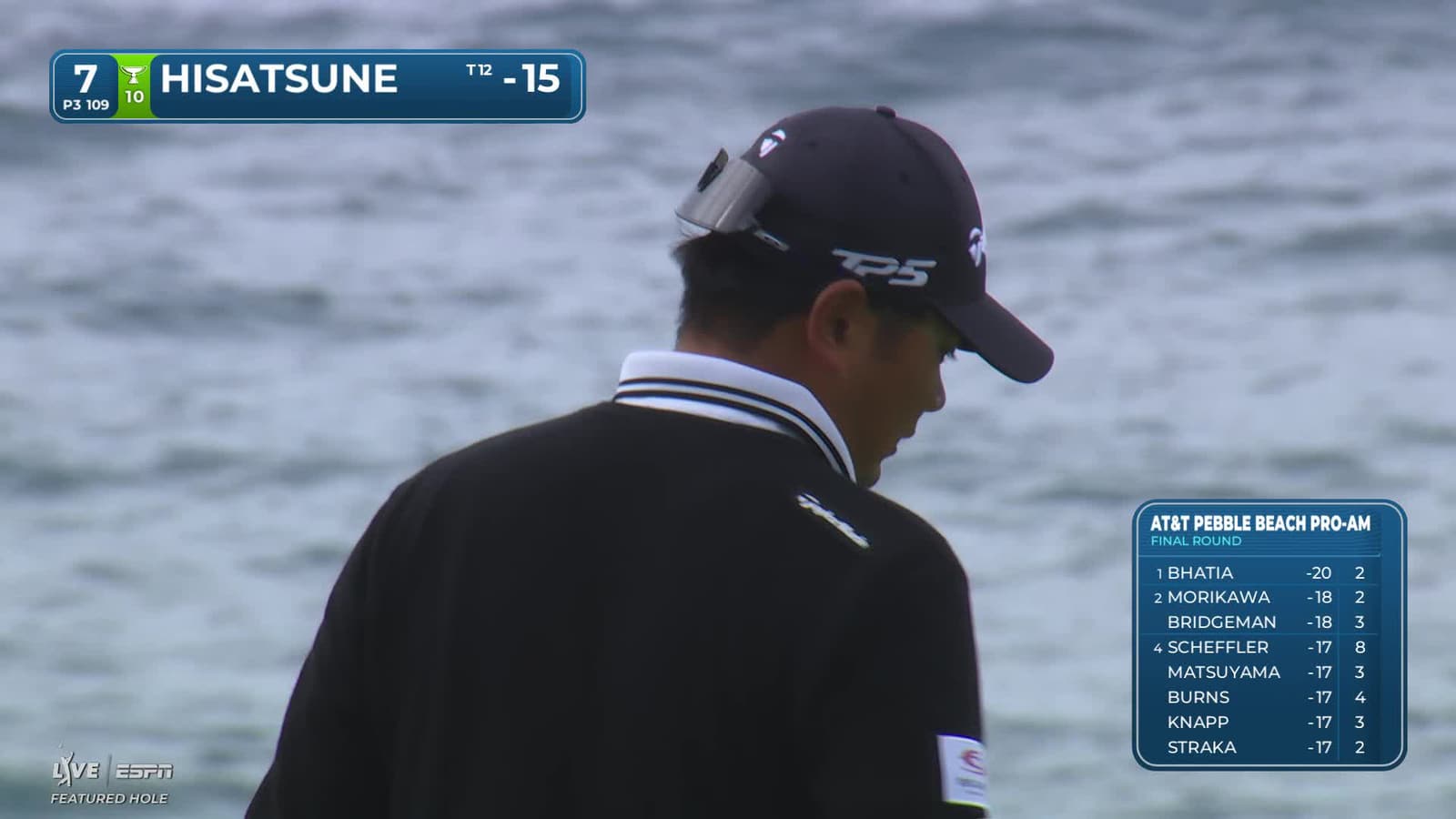 Ryo Hisatsune | Round 4 | 7th hole | Shot 3 | 2026 AT&T Pebble Beach