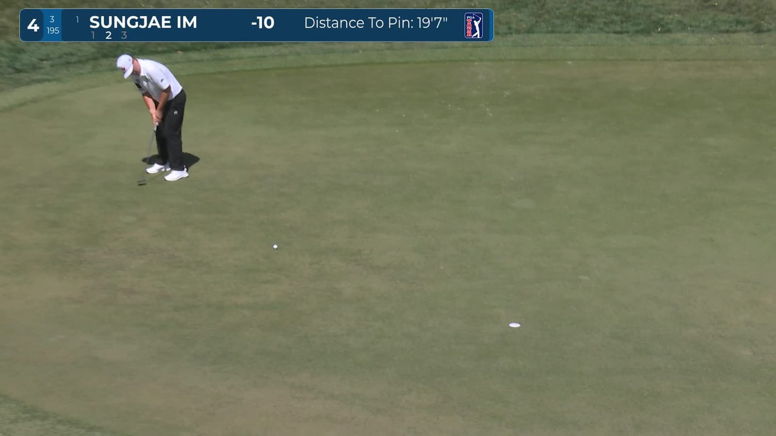 Sungjae Im | Round 3 | 4th hole | Shot 3 | 2026 Valspar