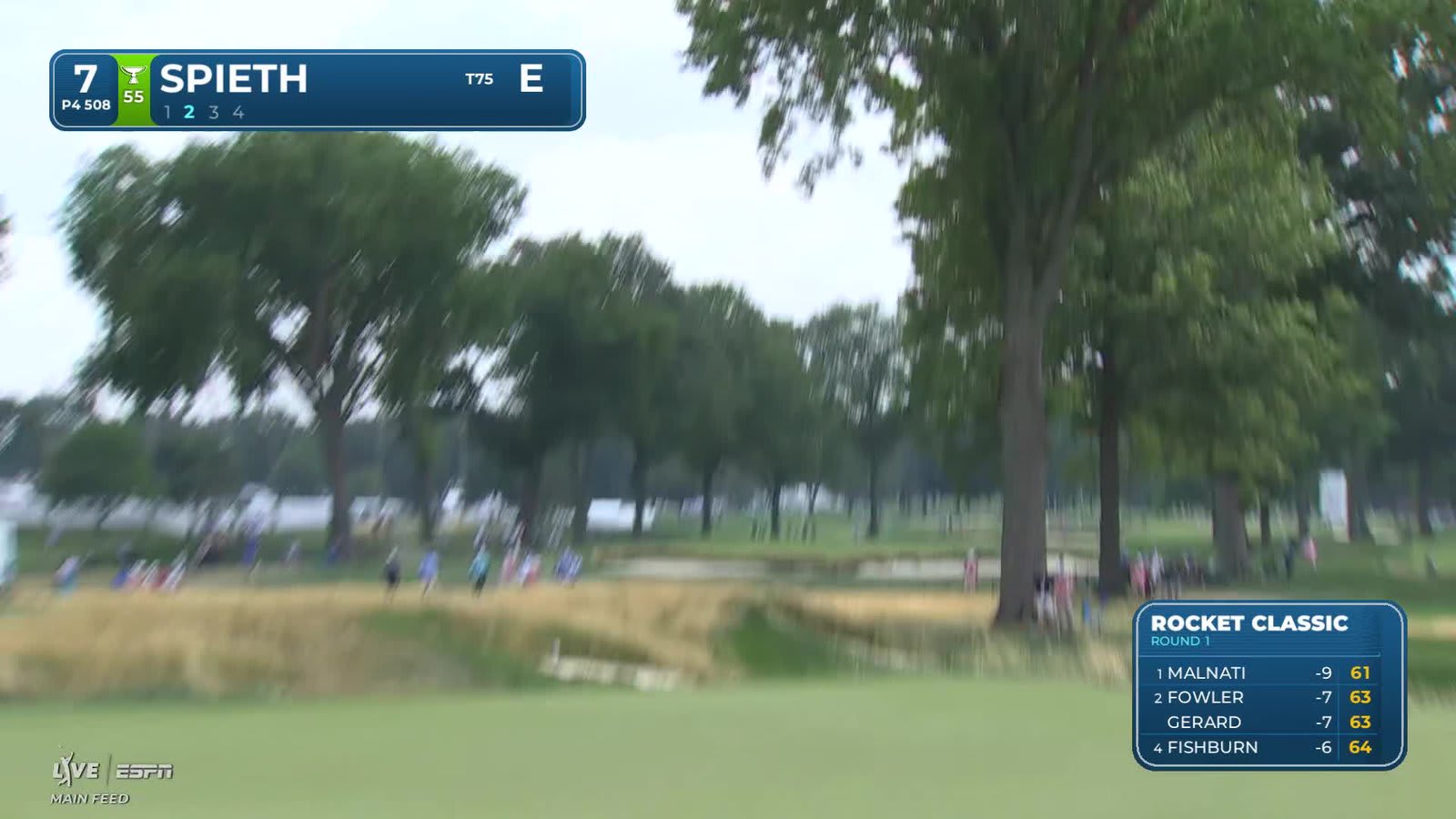 Jordan Spieth | Round 1 | 7th hole | Shot 2 | 2026 Rocket Classic