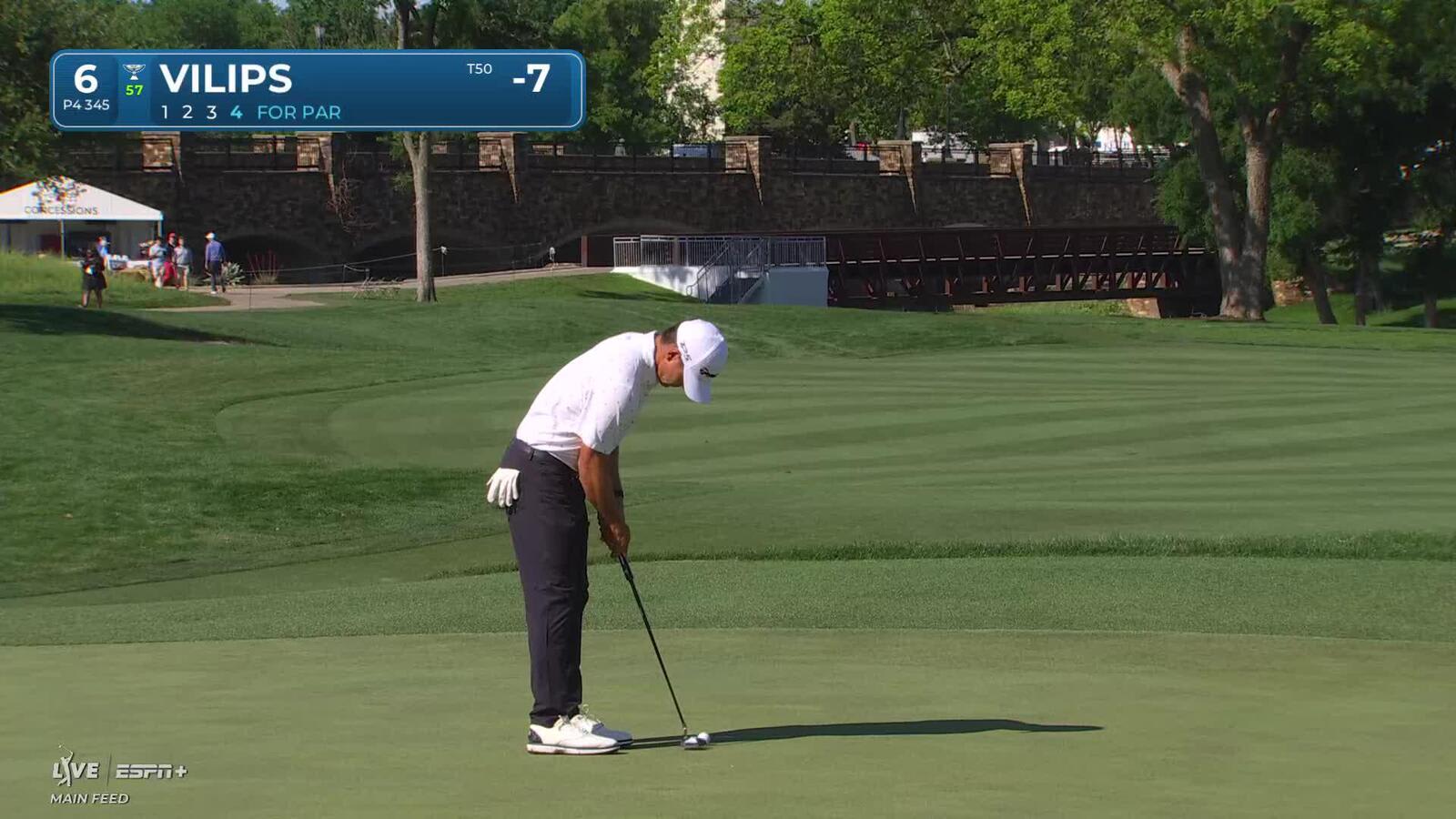 Karl Vilips | Round 4 | 6th hole | Shot 4 | 2025 THE CJ CUP