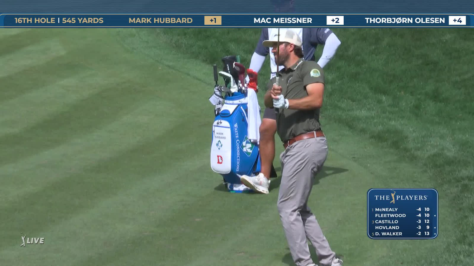 Mark Hubbard | Round 1 | 16th hole | Shot 3 | 2026 THE PLAYERS
