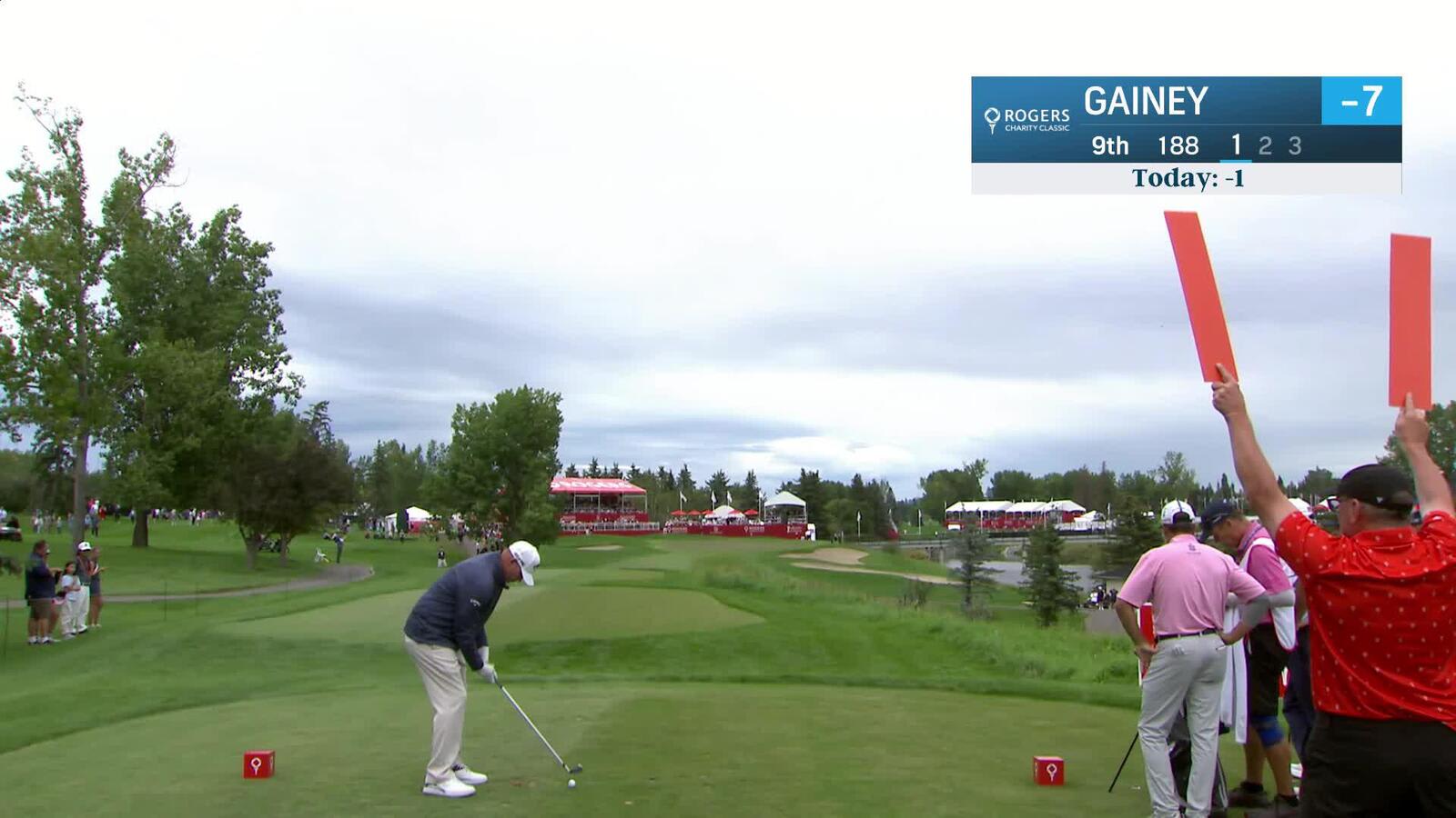 Tommy Gainey | Round 2 | 9th hole | Shot 1 | 2025 Rogers Charity