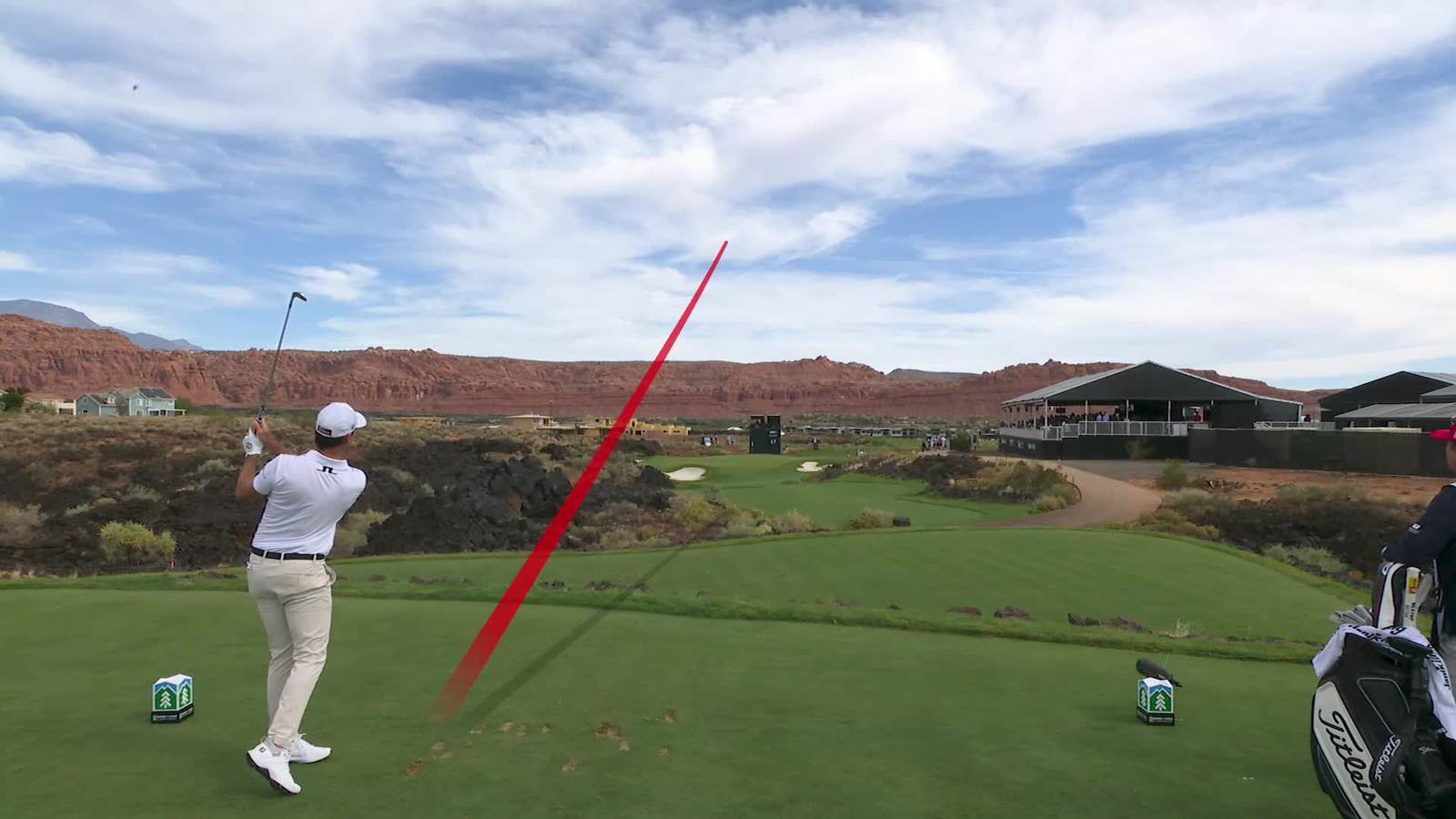 Kristoffer Ventura | Round 3 | 17th hole | Shot 1 | 2025 Bank of Utah