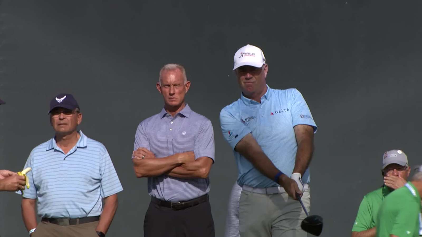 Stewart Cink | Round 4 | 7th hole | Shot 1 | 2025 Charles Schwab