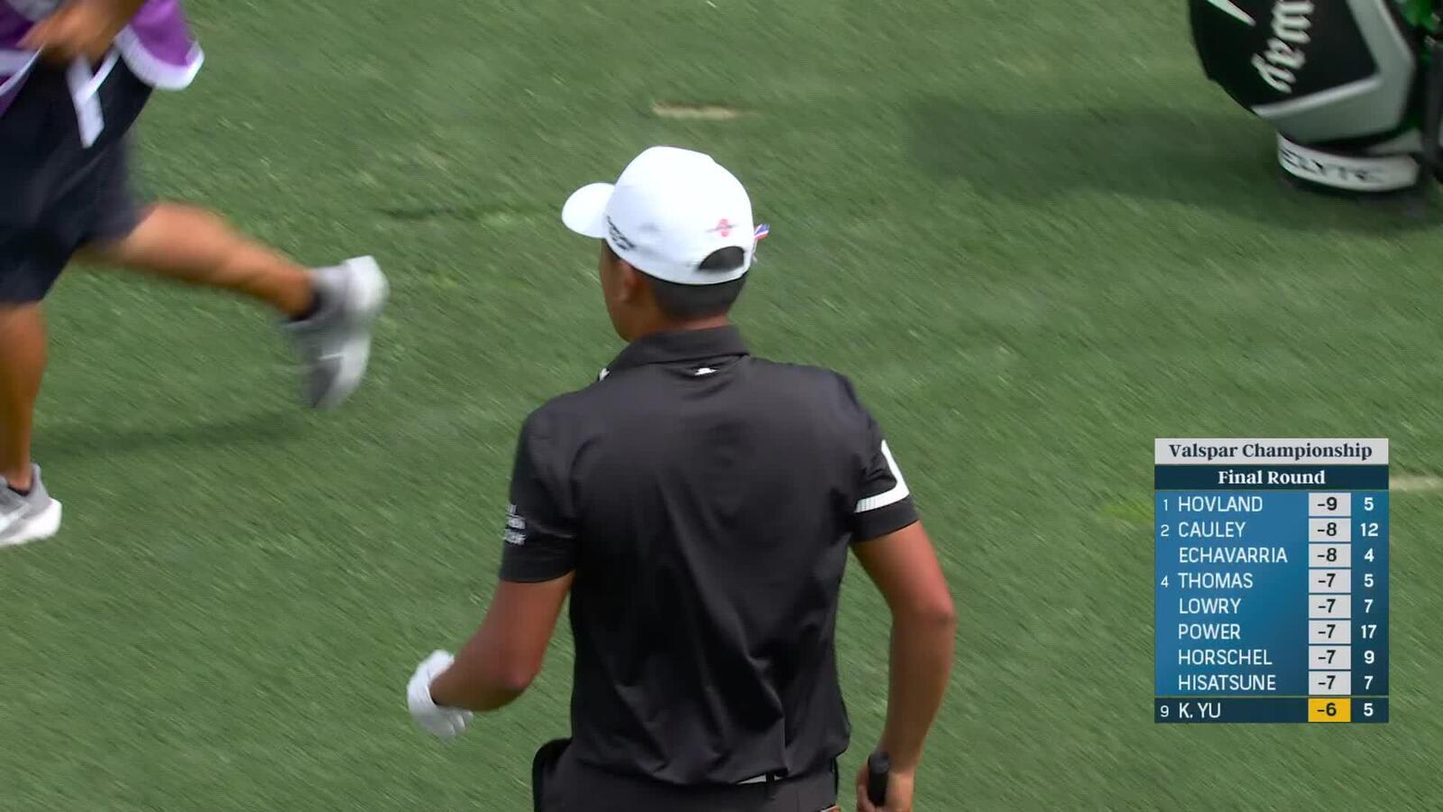 Kevin Yu | Round 4 | 6th hole | Shot 2 | 2025 Valspar