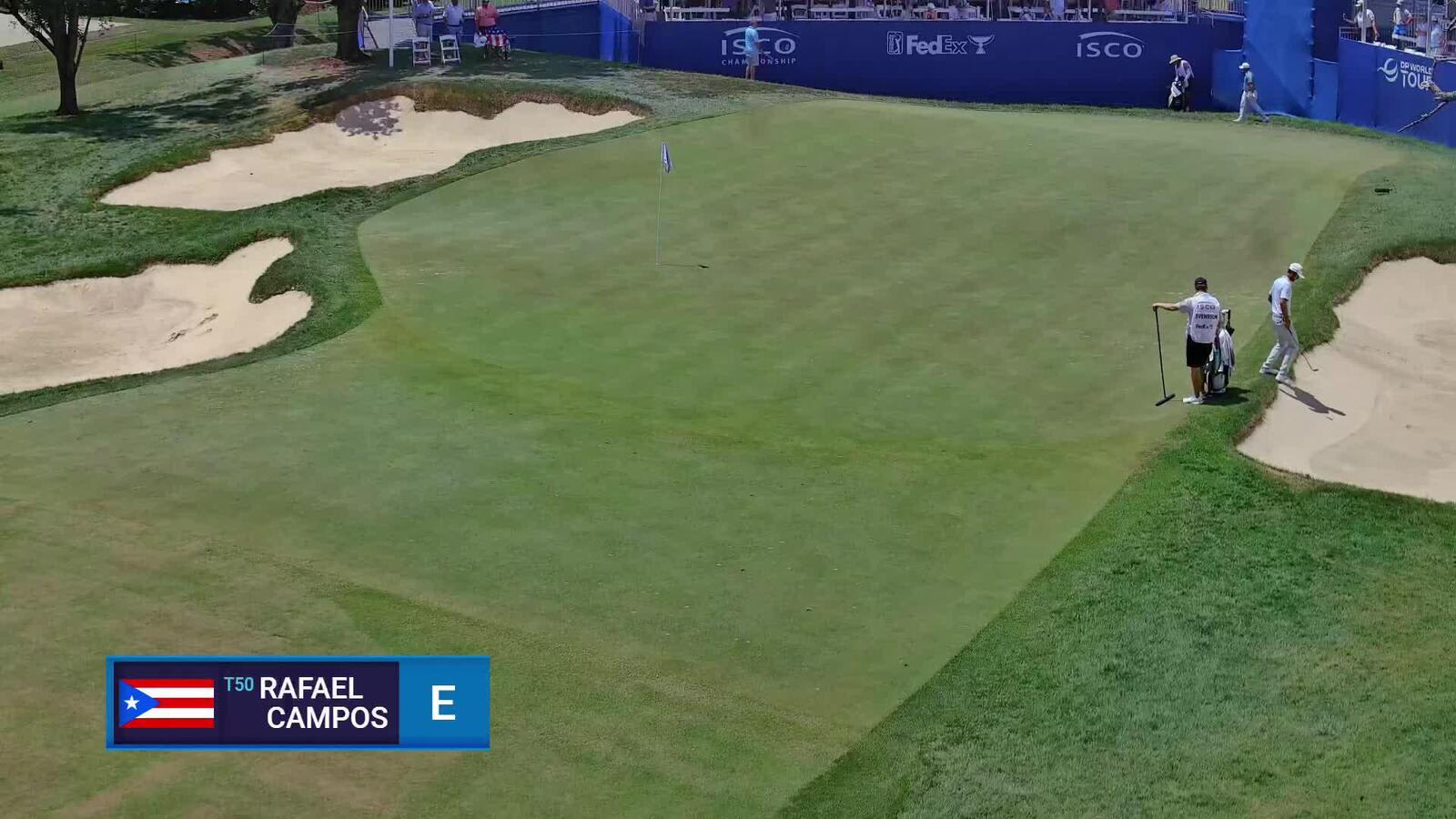 Rafael Campos | Round 2 | 17th hole | Shot 2 | 2025 ISCO Championship