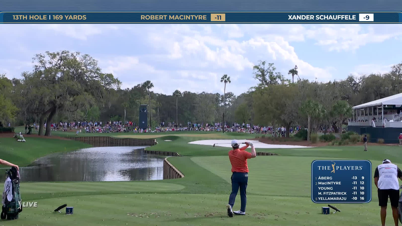 Robert MacIntyre | Round 4 | 13th hole | Shot 1 | 2026 THE PLAYERS