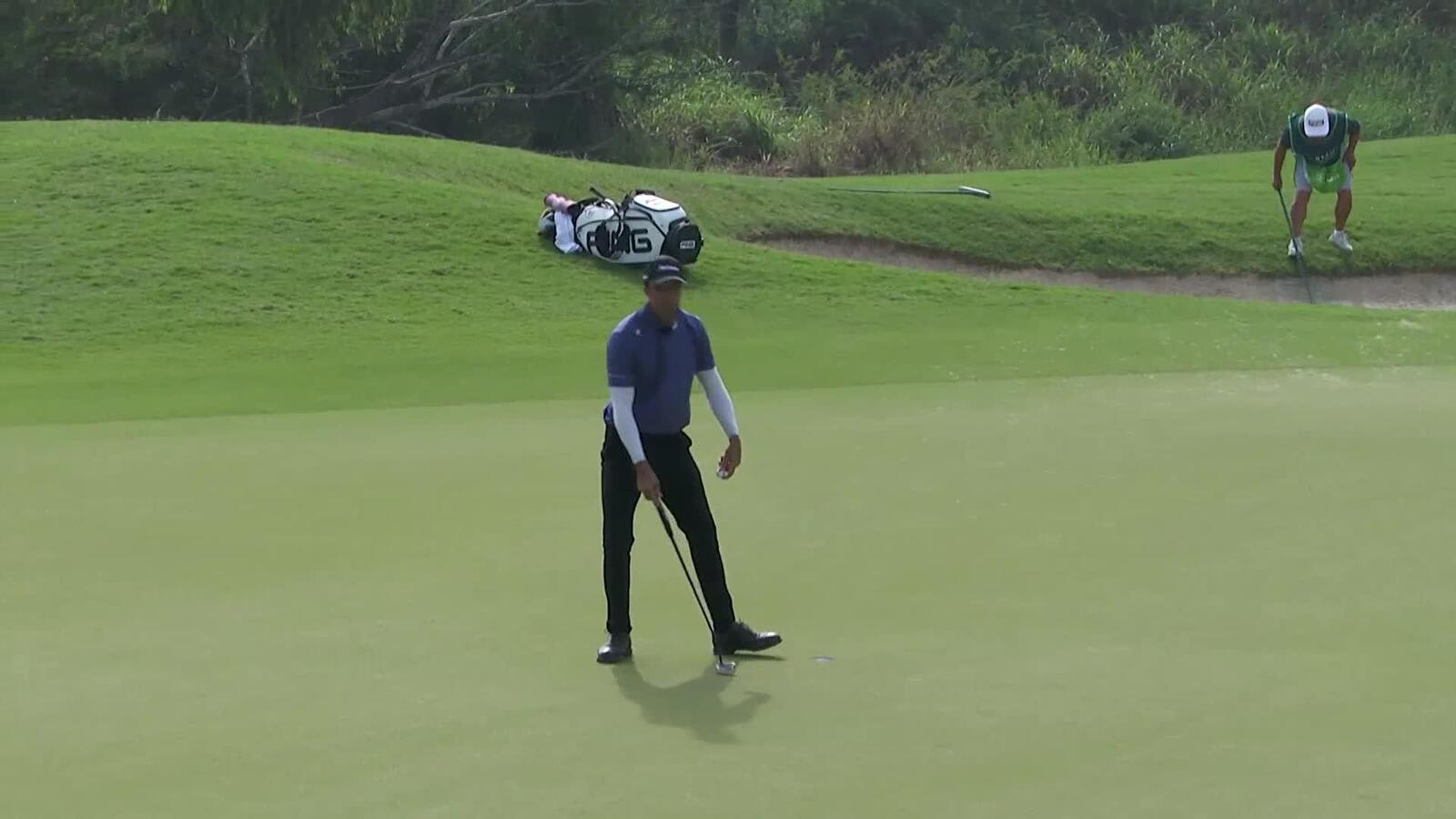 Alvaro Ortiz | Round 2 | 5th hole | Shot 3 | 2025 Mexico Open