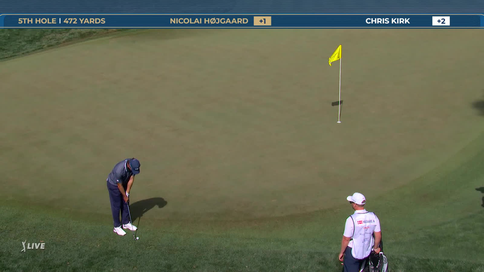 Nicolai Hojgaard | Round 3 | 5th hole | Shot 3 | 2026 THE PLAYERS