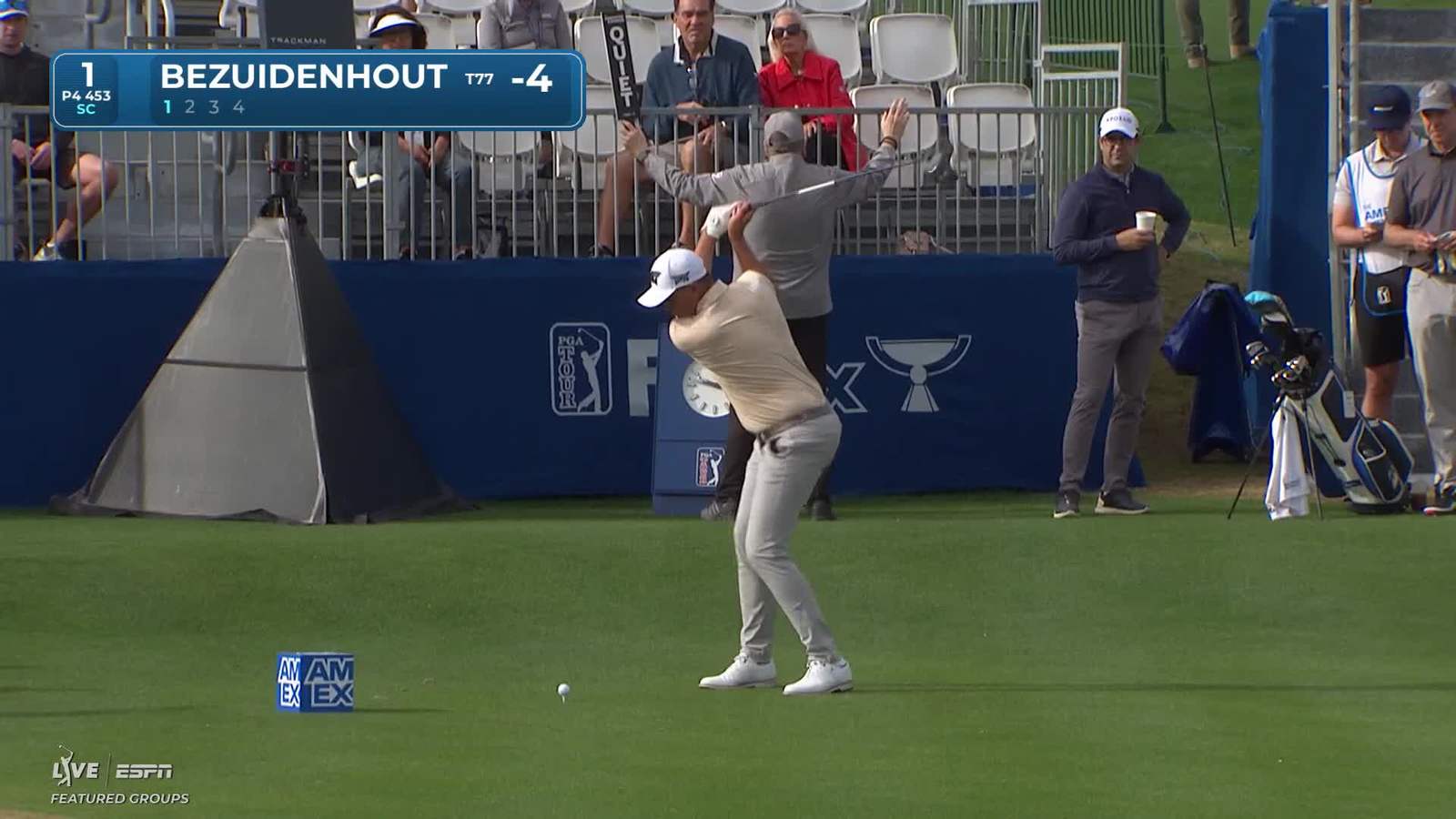 Christiaan Bezuidenhout | Round 2 | 1st hole | Shot 1 | 2026 The American Express