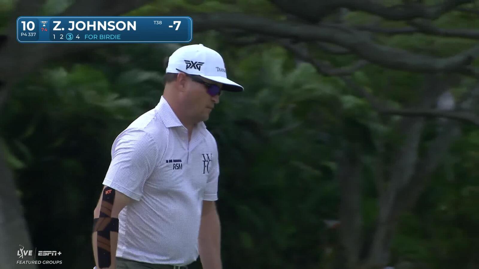 Zach Johnson | Round 4 | 10th hole | Shot 3 | 2025 Sony Open
