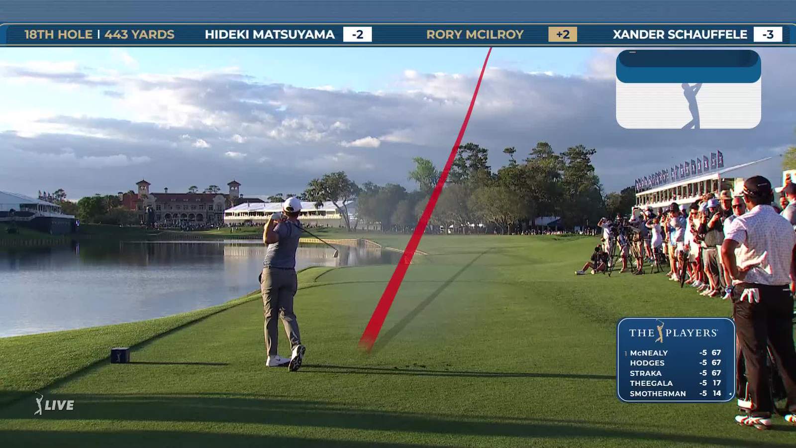 Rory McIlroy | Round 1 | 18th hole | Shot 1 | 2026 THE PLAYERS