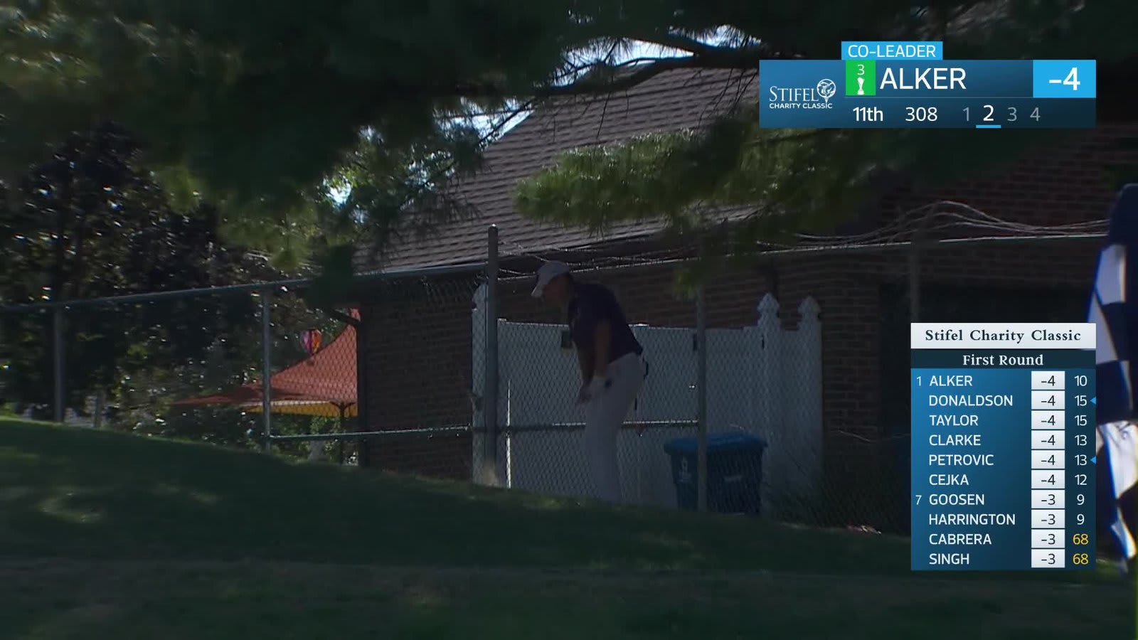 Steven Alker | Round 1 | 11th hole | Shot 2 | 2026 Stifel