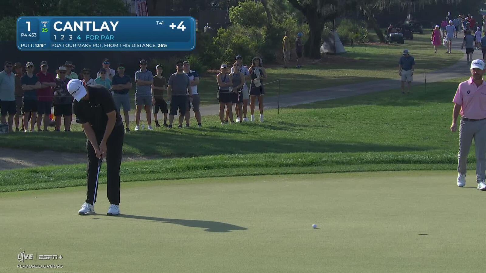 Patrick Cantlay Round 4 1st hole Shot 5 2025 Arnold Palmer Invitational