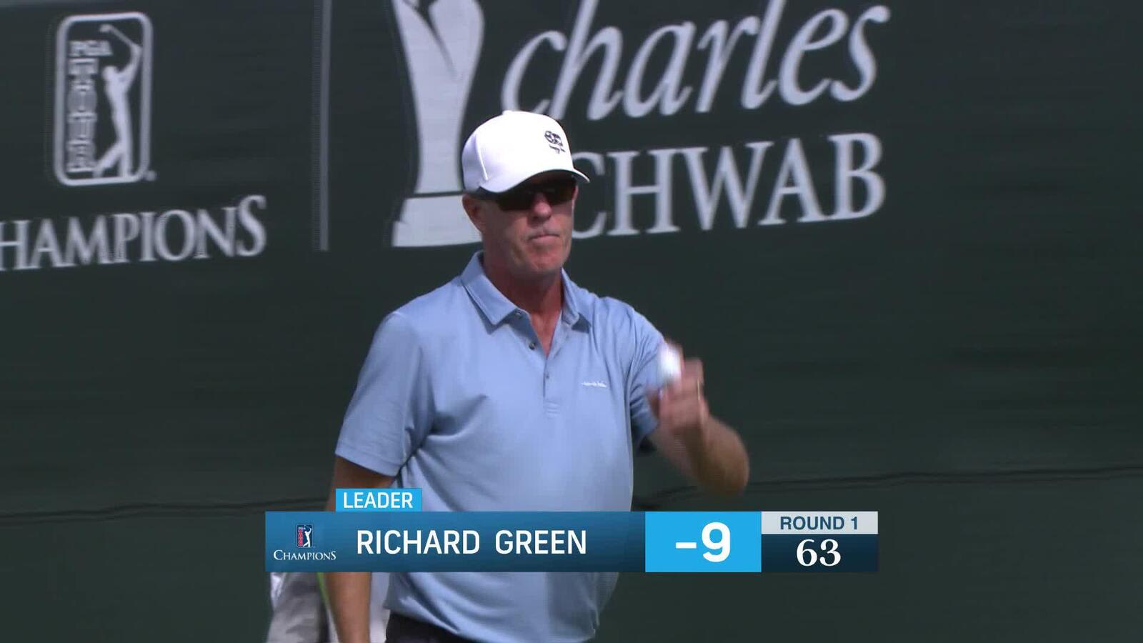 Richard Green | Round 1 | 18th hole | Shot 4 | 2025 Tradition