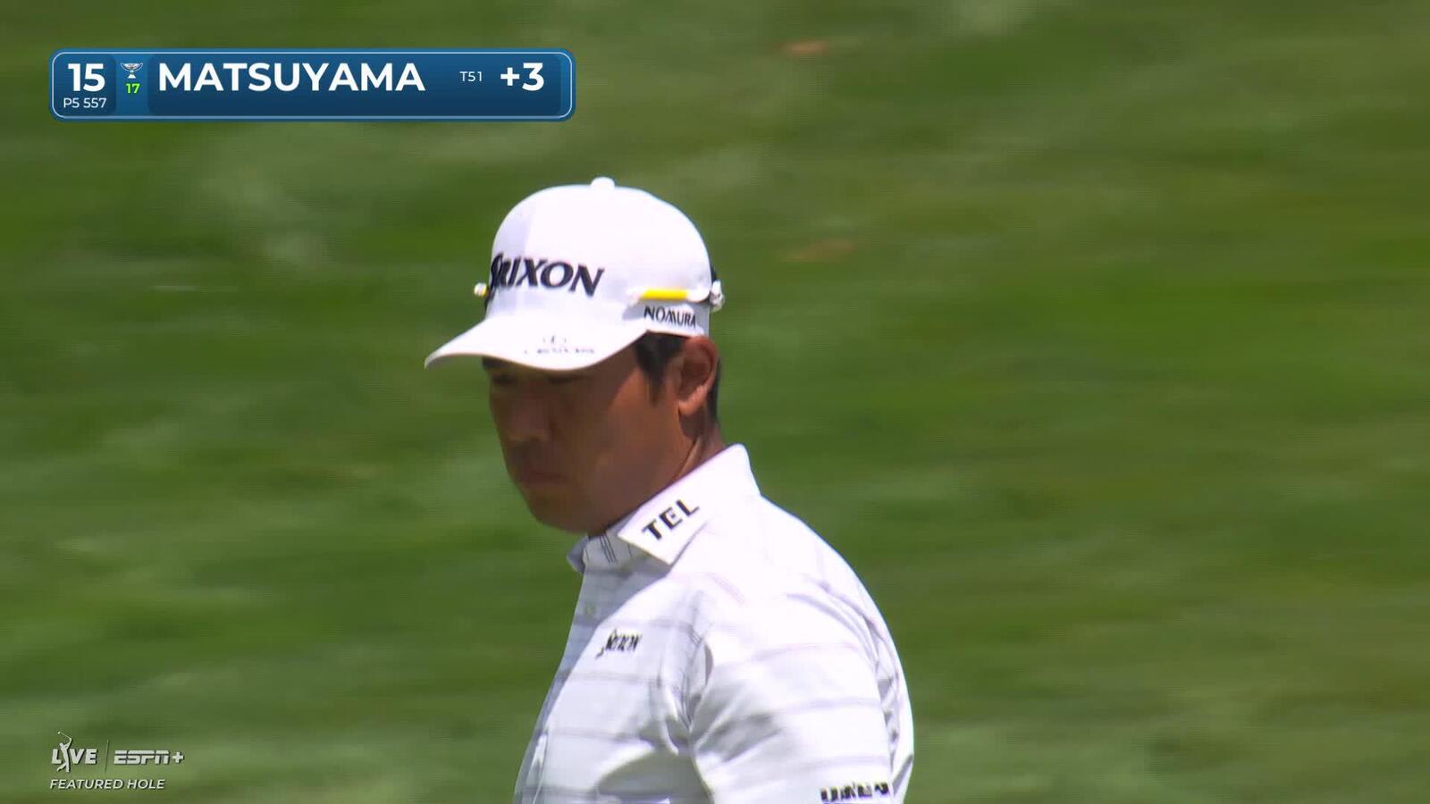Hideki Matsuyama | Round 1 | 15th hole | Shot 3 | 2025 the Memorial
