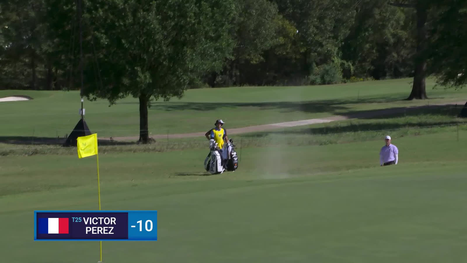 Victor Perez | Round 4 | 4th hole | Shot 2 | 2025 Sanderson Farms