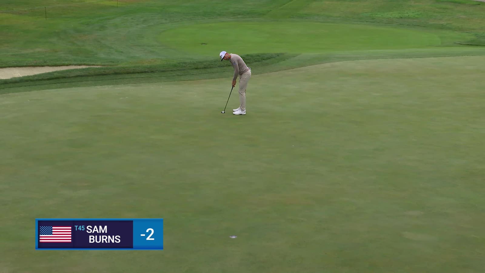Sam Burns | Round 3 | 2nd hole | Shot 3 | 2025 Procore