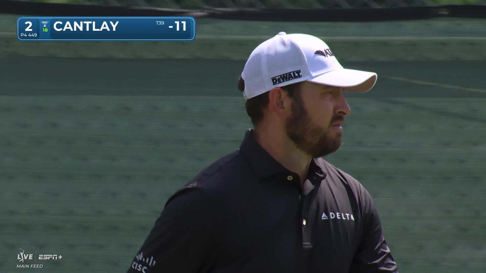 Patrick Cantlay | Round 4 | 2nd hole | Shot 2 | 2025 Rocket Classic