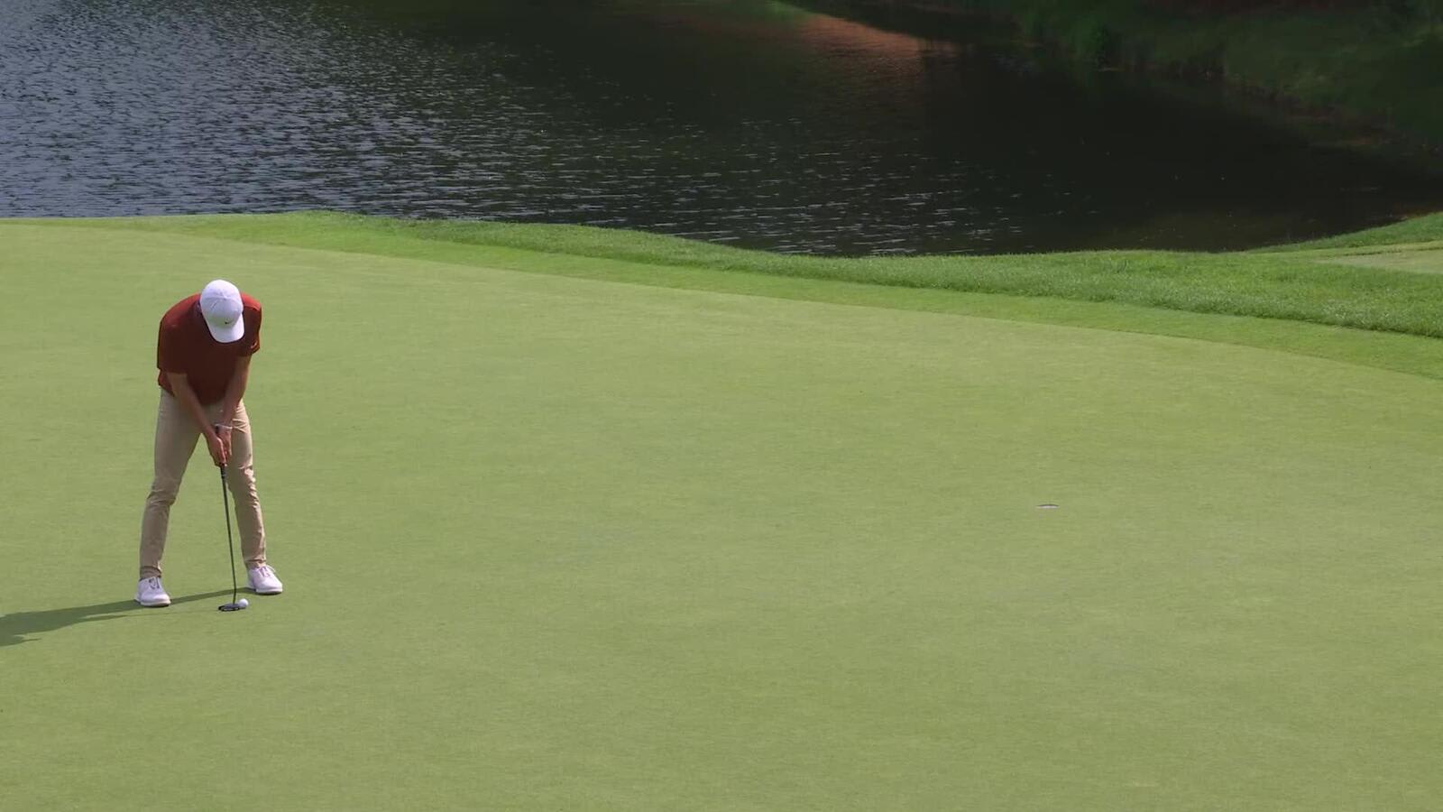 Luke Clanton | Round 1 | 8th hole | Shot 2 | 2025 Travelers