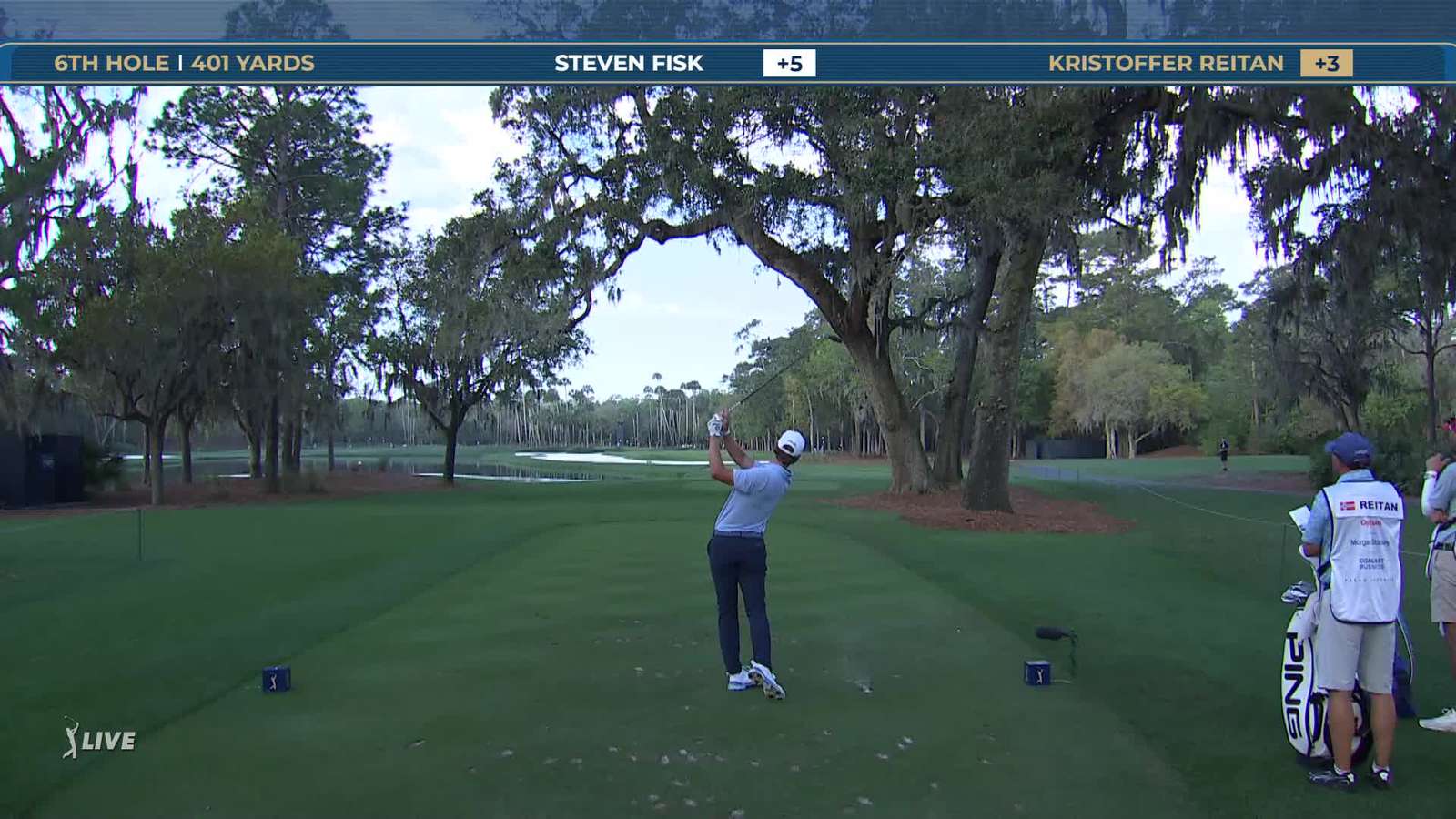 Kristoffer Reitan | Round 4 | 6th hole | Shot 1 | 2026 THE PLAYERS