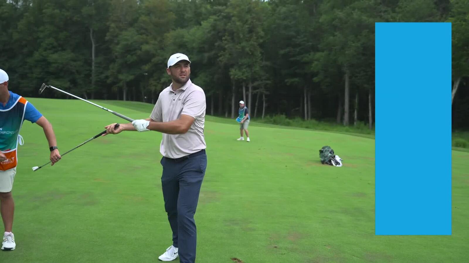 Scottie Scheffler | Round 3 | 2nd hole | Shot 2 | 2025 BMW Championship