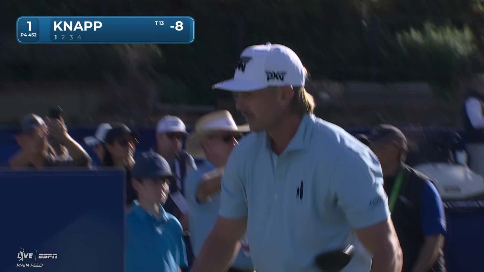 Jake Knapp | Round 3 | 1st hole | Shot 1 | 2026 Farmers