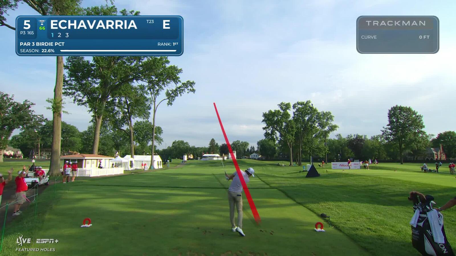 Nico Echavarria | Round 1 | 5th hole | Shot 1 | 2025 Rocket Classic