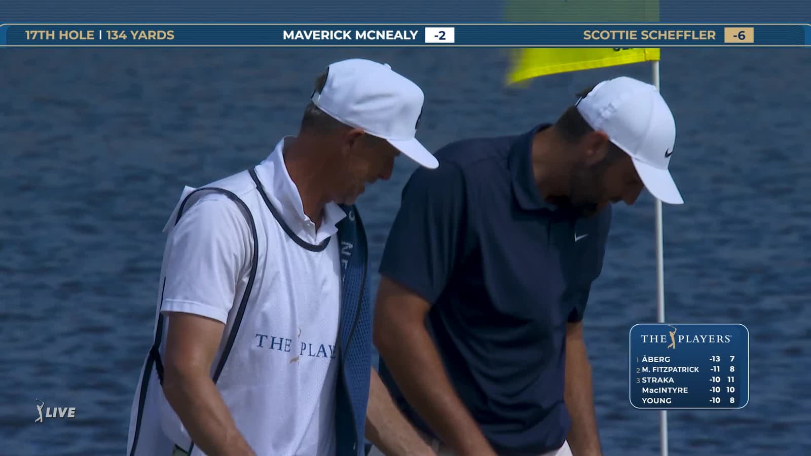 Scottie Scheffler | Round 4 | 17th hole | Shot 3 | 2026 THE PLAYERS