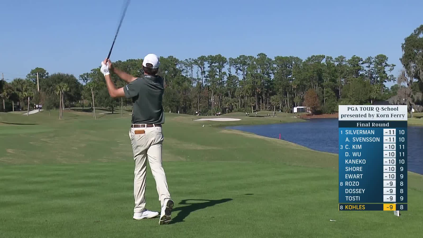 Ben Kohles | Round 4 | 9th hole | Shot 1 | 2025 PGA TOUR Q-School