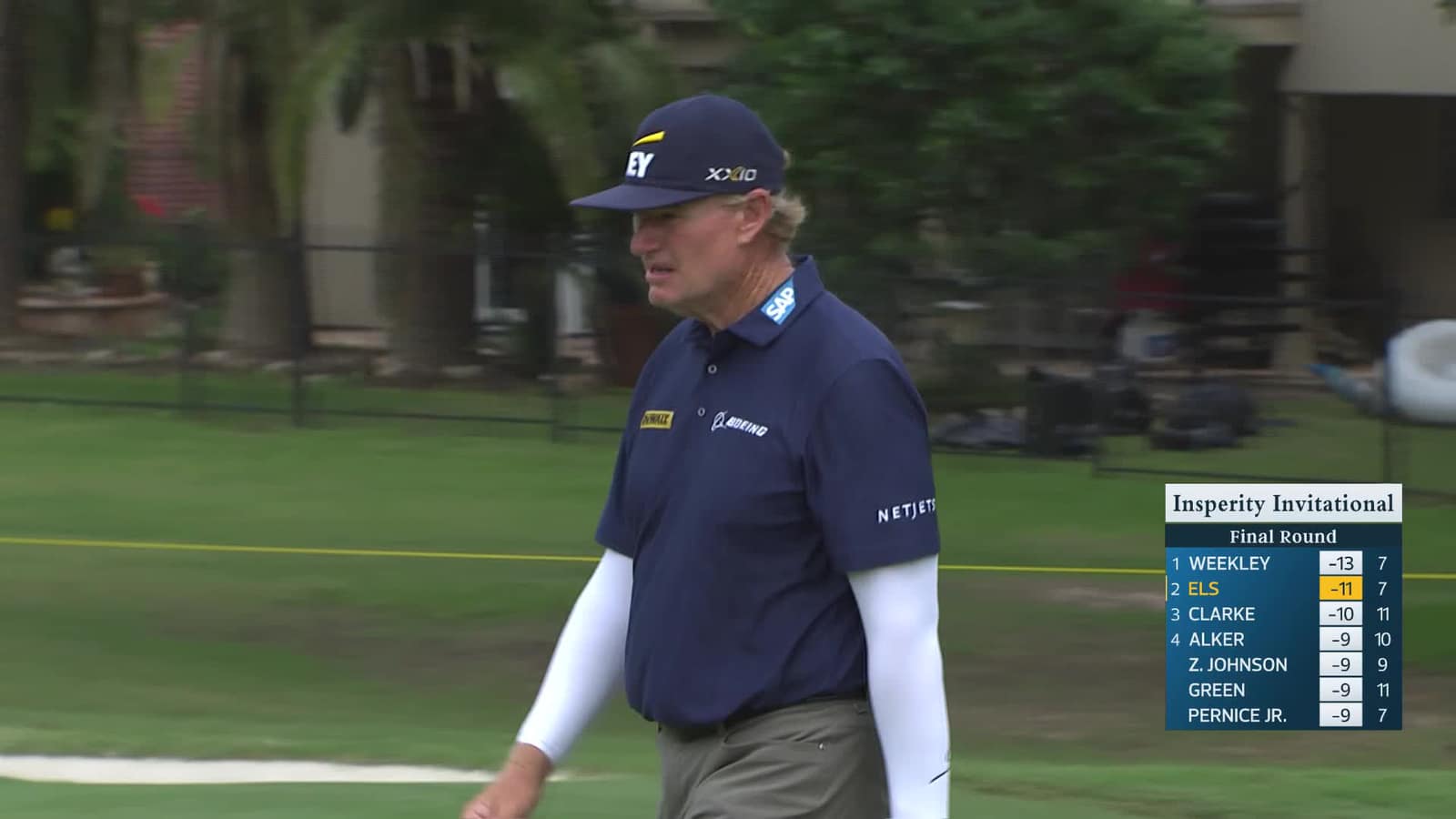 Ernie Els | Round 3 | 8th hole | Shot 2 | 2026 Insperity Invit