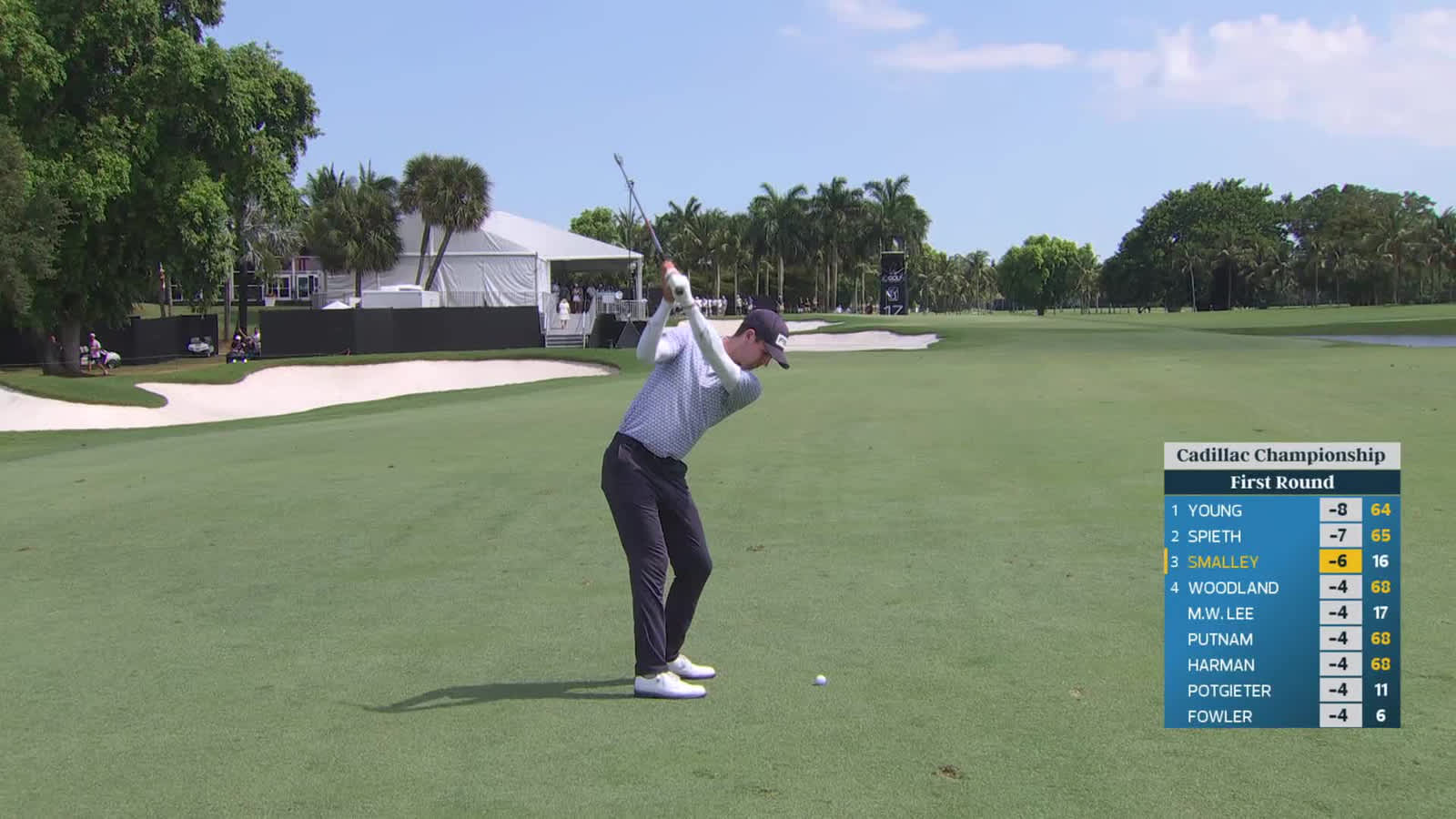 Alex Smalley | Round 1 | 17th hole | Shot 2 | 2026 Cadillac