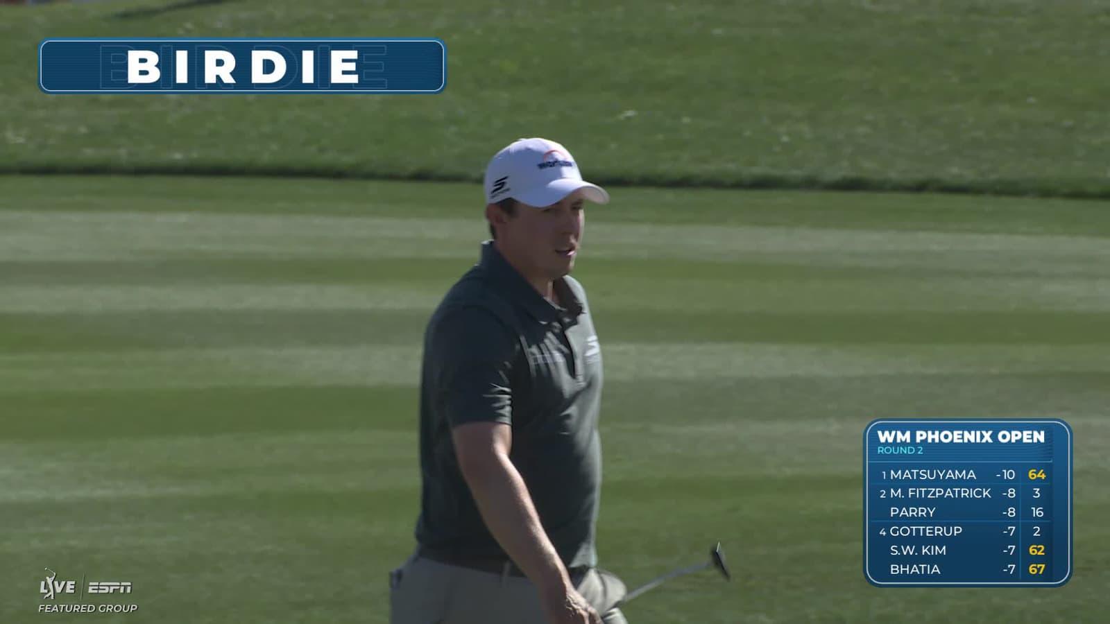 Matt Fitzpatrick | Round 2 | 3rd hole | Shot 4 | 2026 WM Phoenix Open