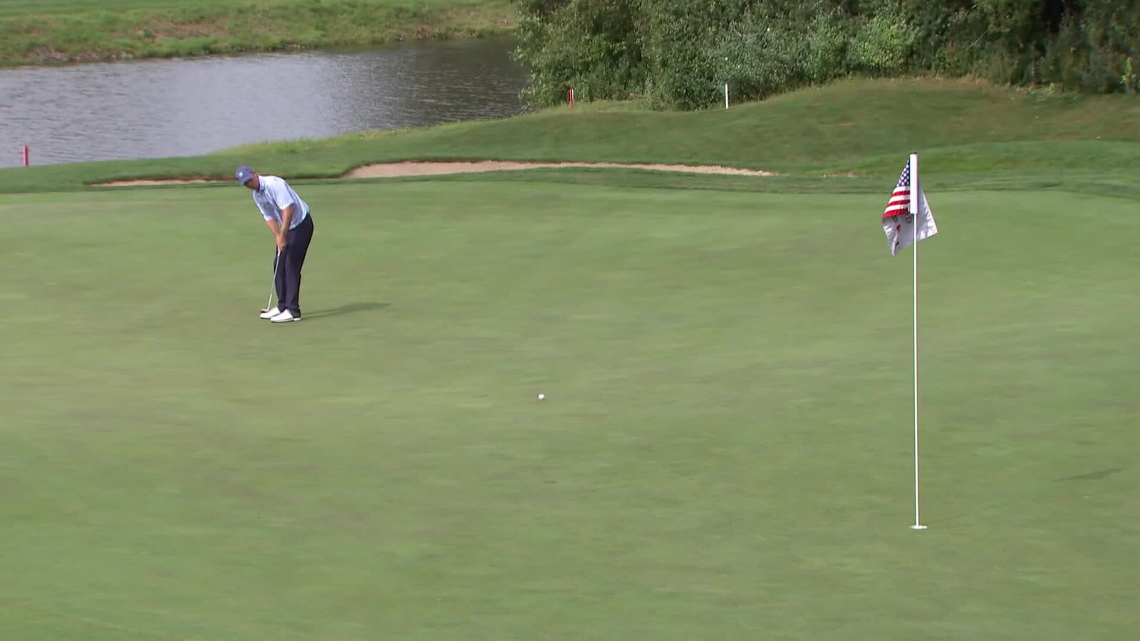 Steven Alker | Round 2 | 12th hole | Shot 4 | 2025 Sanford Int