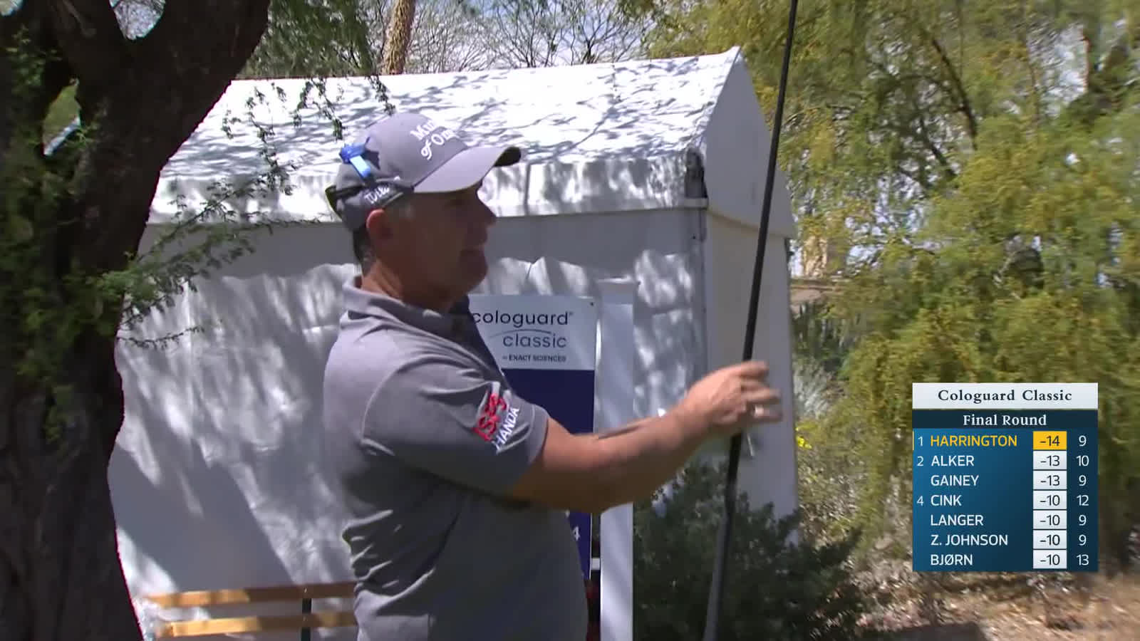 Padraig Harrington | Round 3 | 10th hole | Shot 1 | 2026 Cologuard