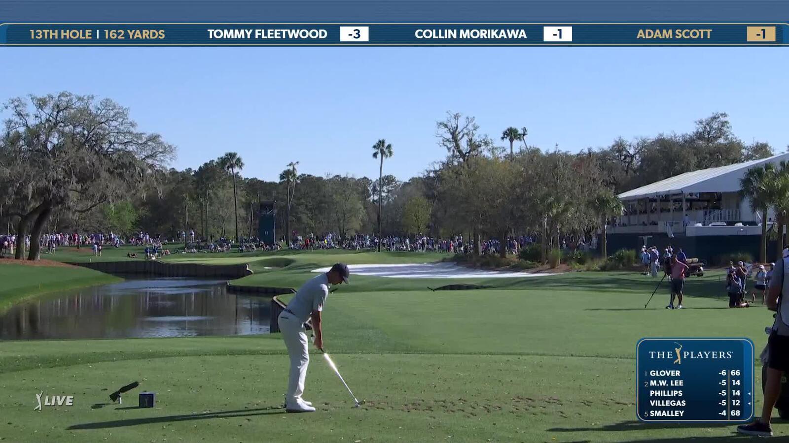 Adam Scott | Round 1 | 13th hole | Shot 1 | 2025 THE PLAYERS