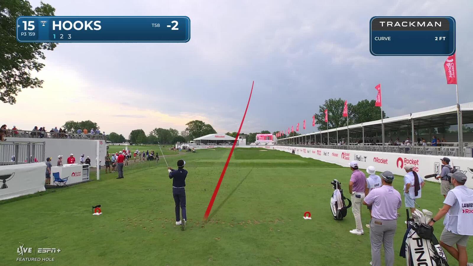 Joe Hooks | Round 1 | 15th hole | Shot 1 | 2025 Rocket Classic