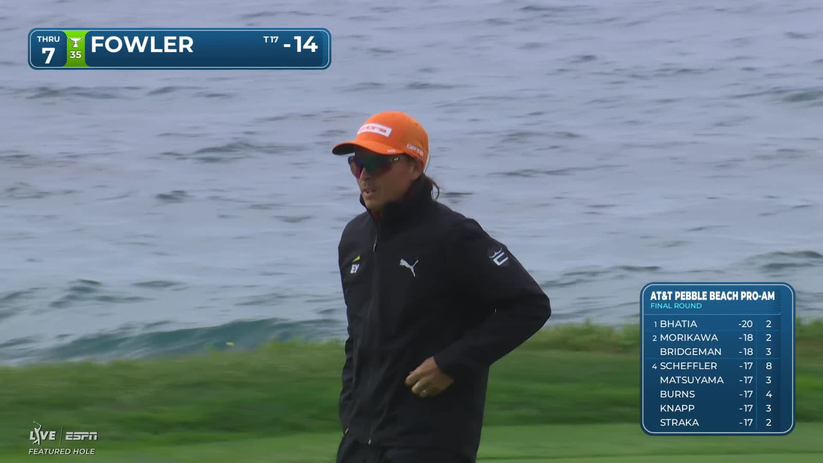 Rickie Fowler | Round 4 | 7th hole | Shot 2 | 2026 AT&T Pebble Beach