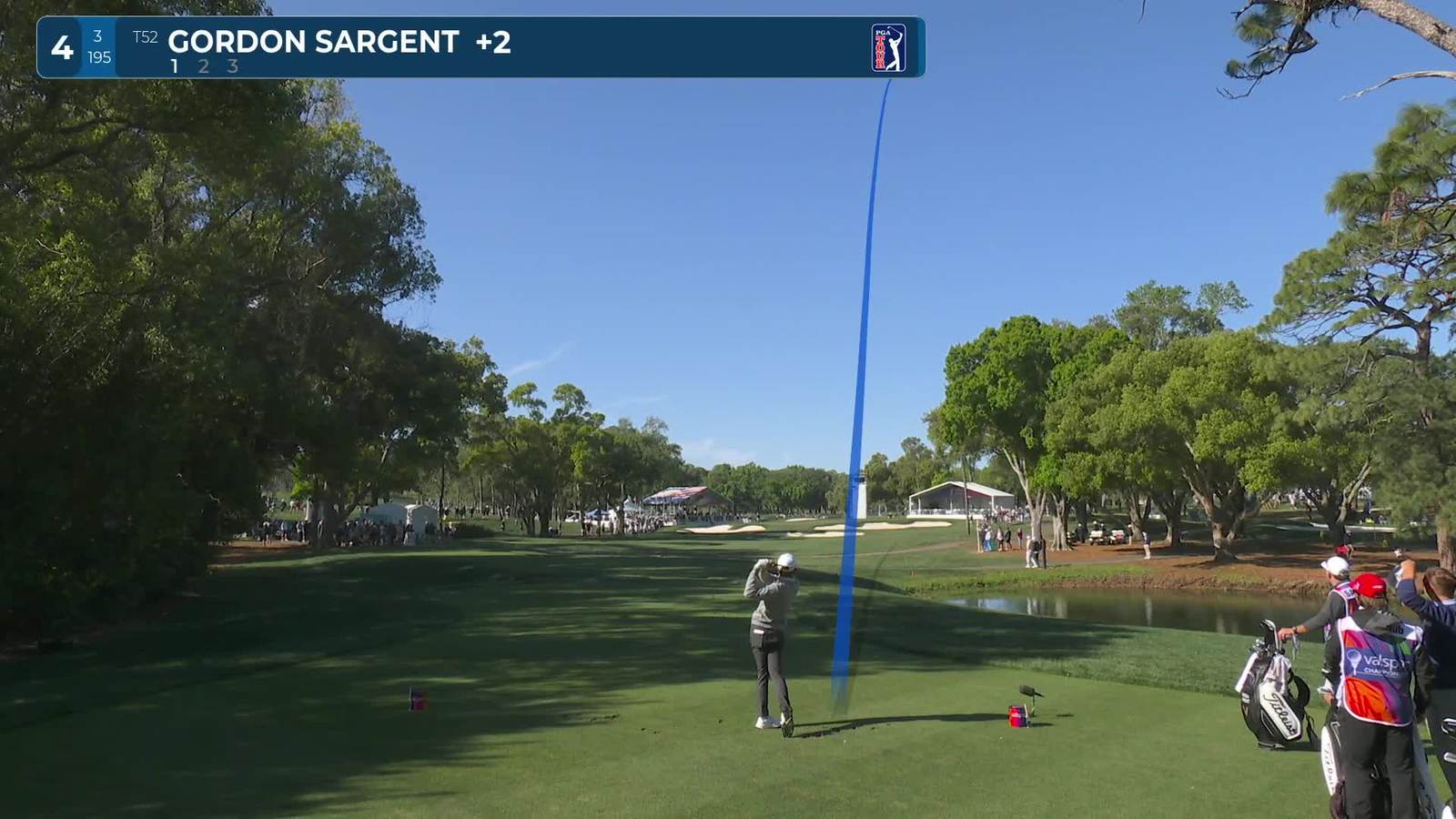 Gordon Sargent | Round 1 | 4th hole | Shot 1 | 2026 Valspar