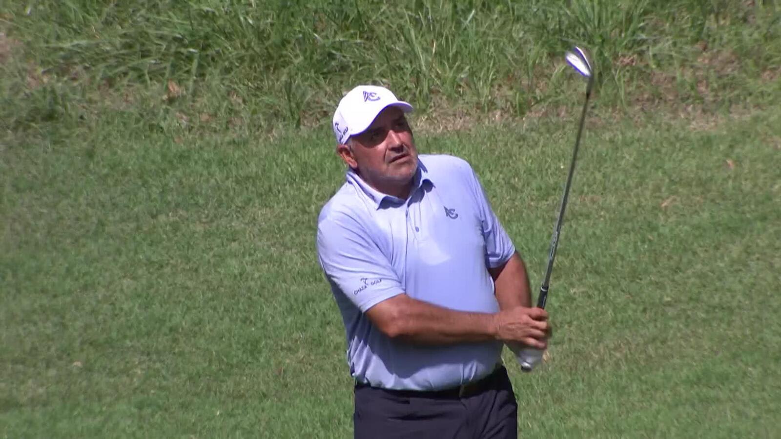 Ángel Cabrera | Round 4 | 3rd hole | Shot 2 | 2025 Tradition