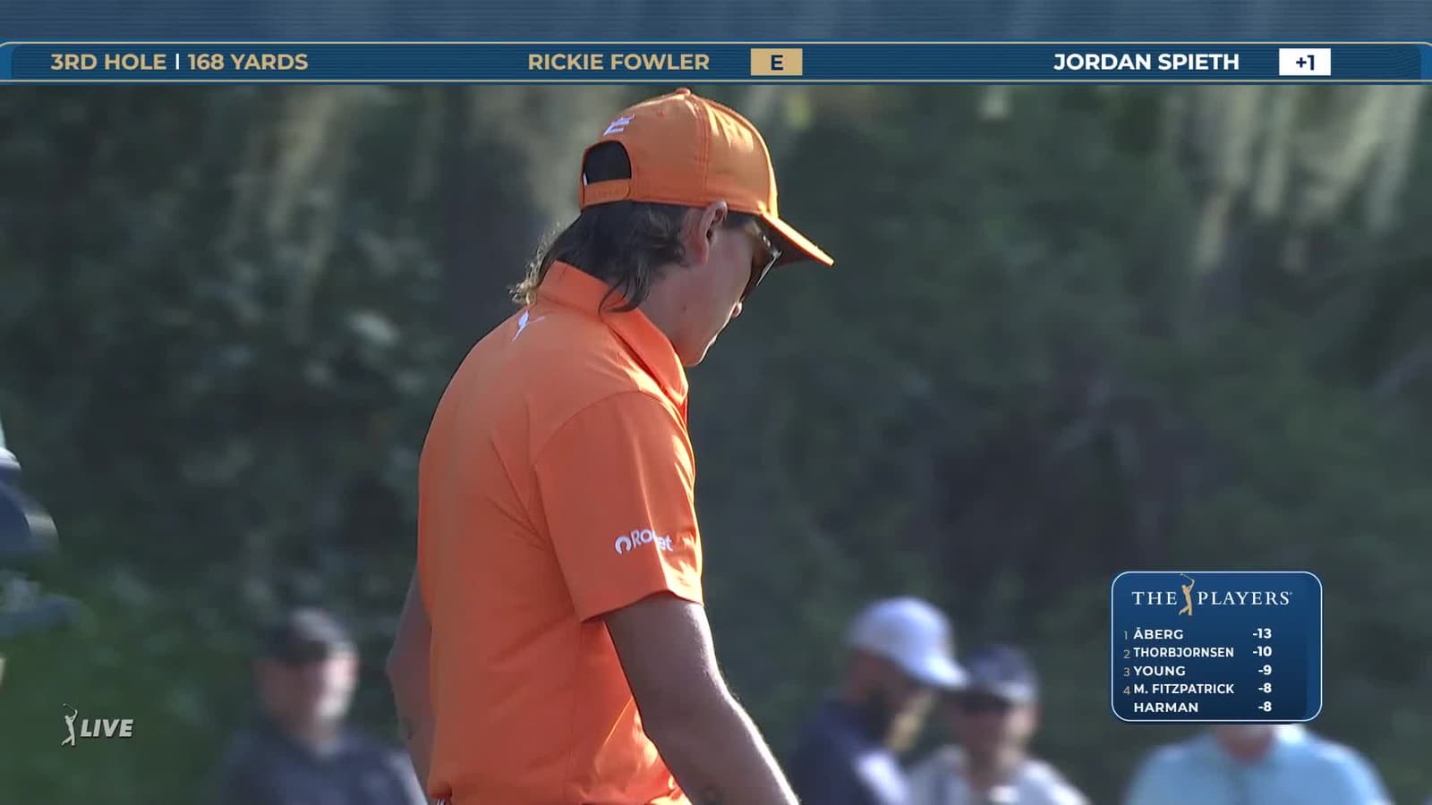 Rickie Fowler | Round 4 | 3rd hole | Shot 3 | 2026 THE PLAYERS