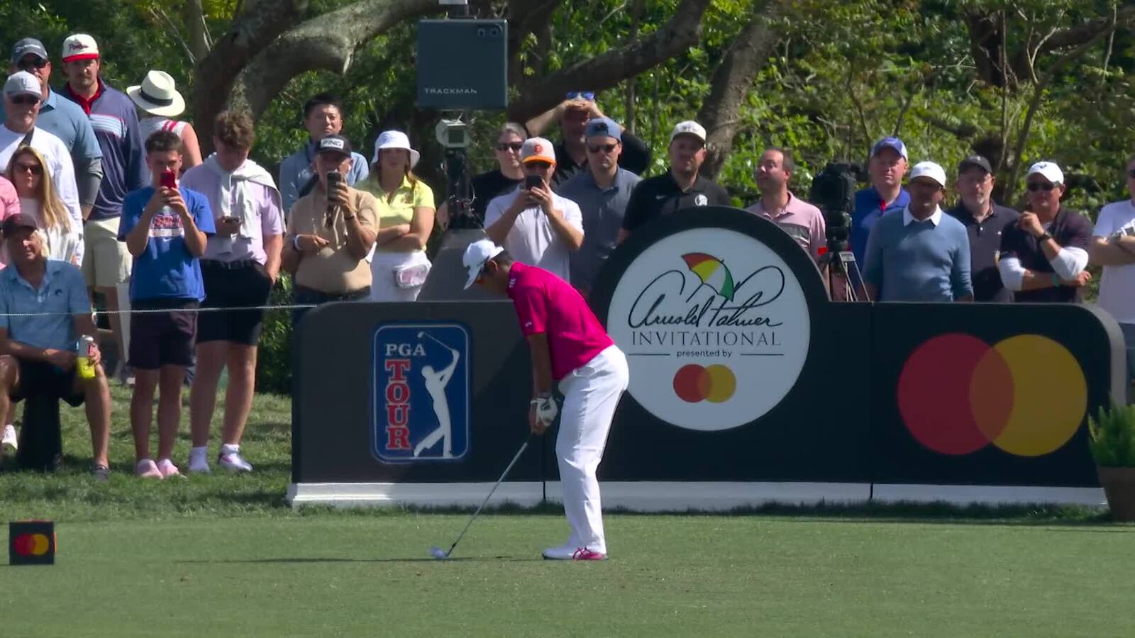 Hideki Matsuyama | Round 2 | 7th hole | Shot 1 | 2025 Arnold Palmer Invitational