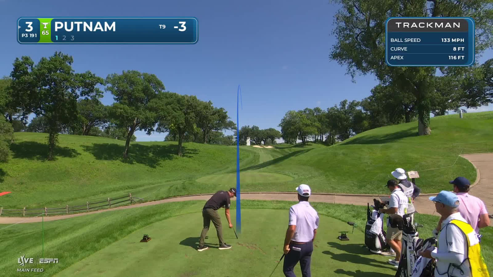 Andrew Putnam | Round 1 | 3rd hole | Shot 1 | 2026 John Deere
