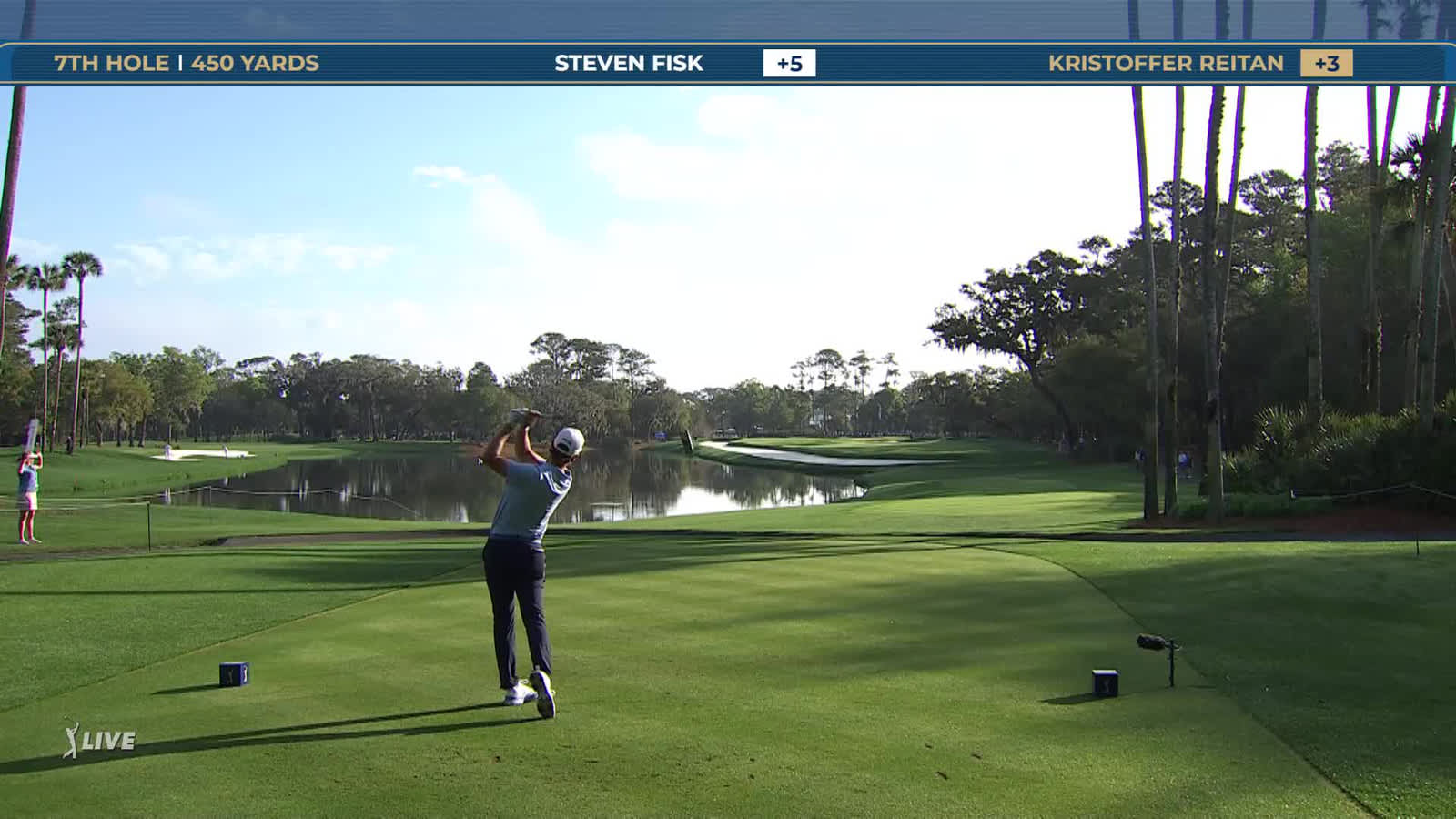 Kristoffer Reitan | Round 4 | 7th hole | Shot 1 | 2026 THE PLAYERS